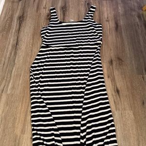 Old Navy Striped Maxi Dress